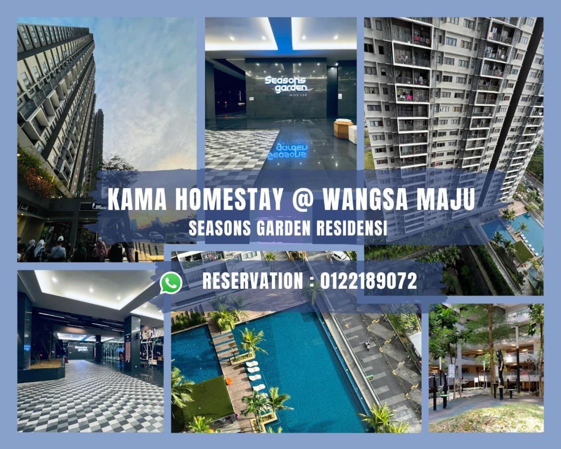 Kama Homestay @Wangsa Maju Kuala Lumpur Zewnętrze zdjęcie